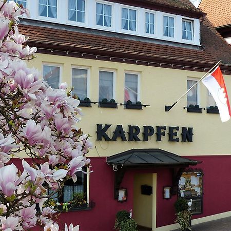 Hotel & Restaurant Zum Karpfen Obernburg am Main Buitenkant foto