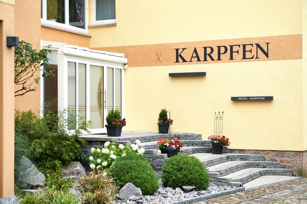 Hotel & Restaurant Zum Karpfen Obernburg am Main Buitenkant foto